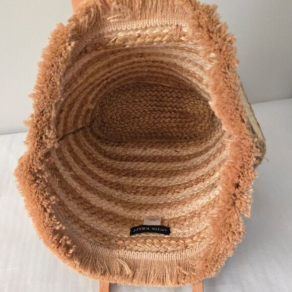 Antik Kraft Amelia Striped Jute Tote Anthropologie - Picture 5 of 8